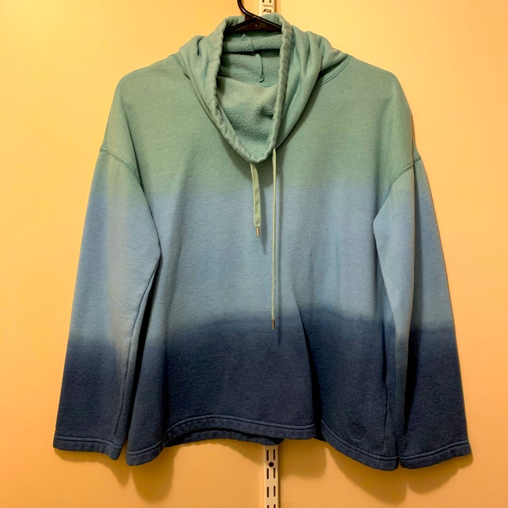 Blue Ombré Sweatshirt